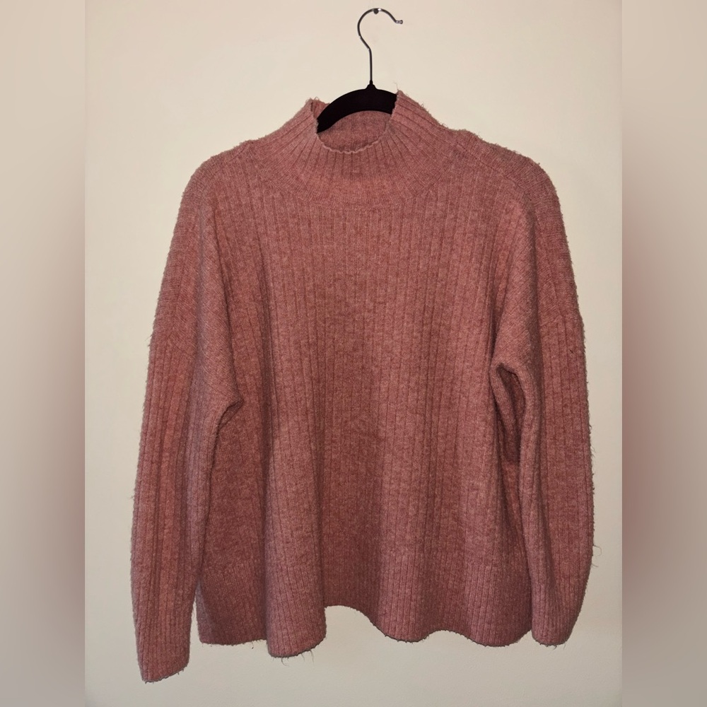 Mock neck sweater